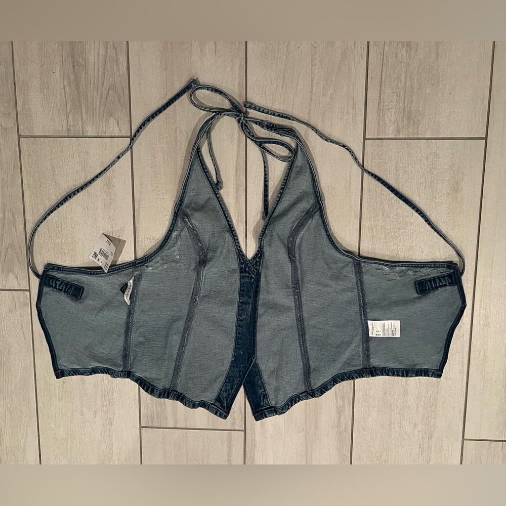 AE Denim Halter Top - Picture 5 of 5